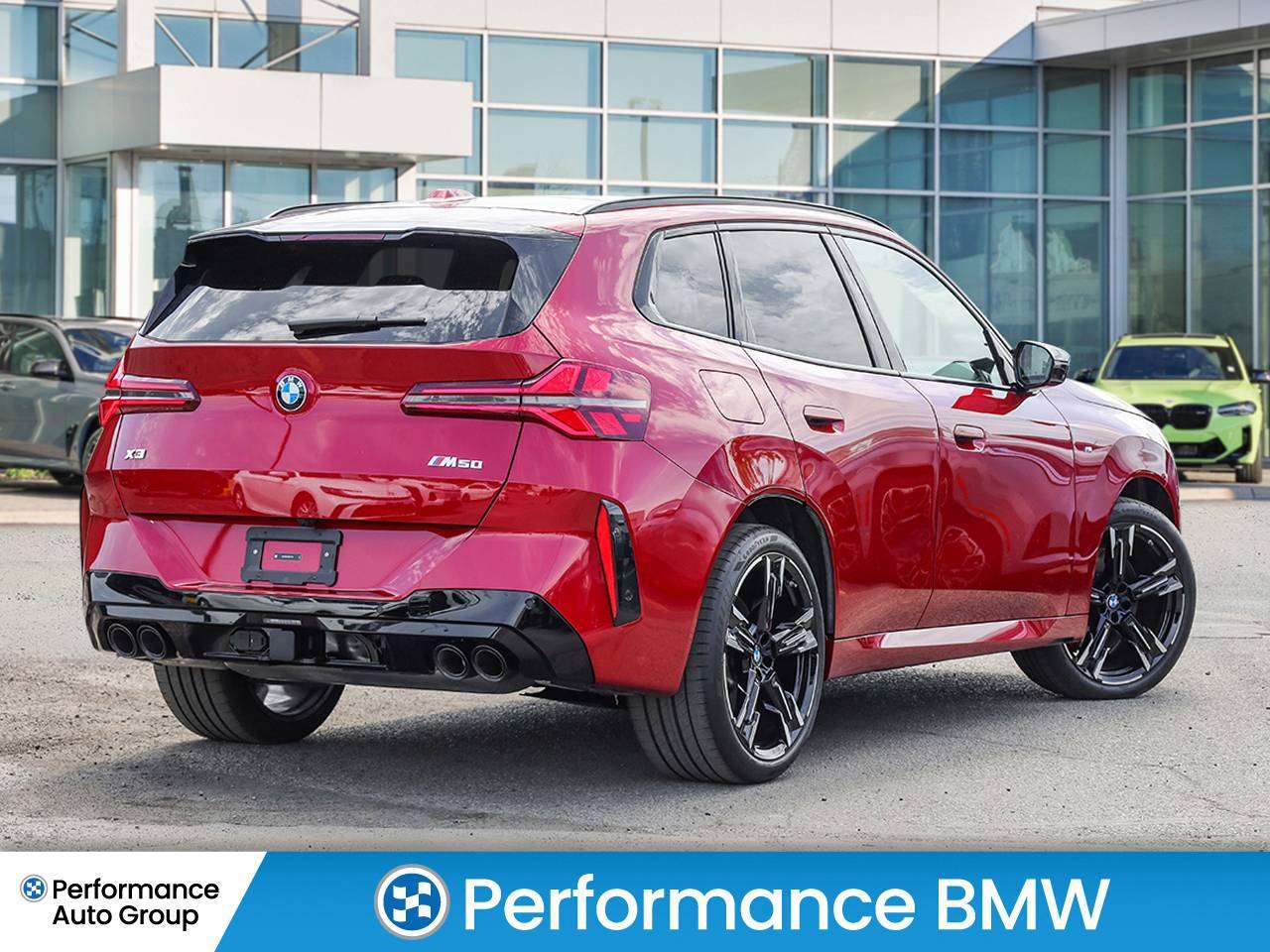 2025 BMW X3 DEMO-X3 M50-Premium-RearCmft-MSptPro-Hitch-21"s — снимка 1
