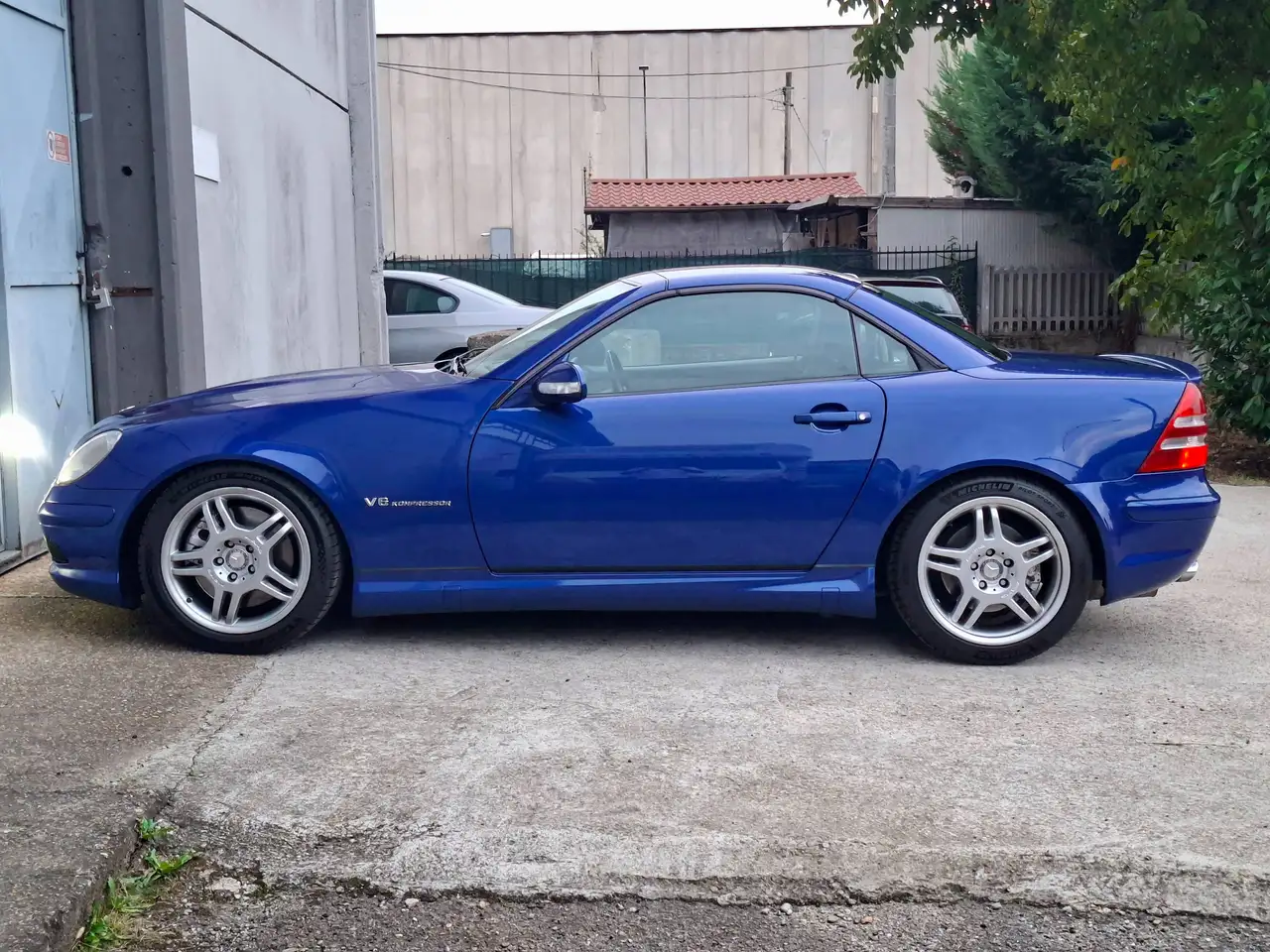 Mercedes-Benz SLK 32 AMG V6 kompressor 354 cv *ASI* *Blu linarite*, foto 7