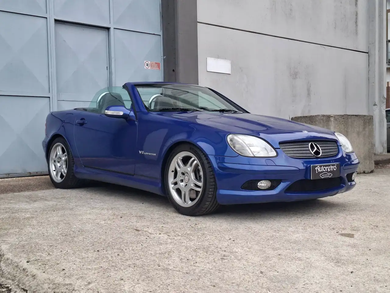 Mercedes-Benz SLK 32 AMG V6 kompressor 354 cv *ASI* *Blu linarite*, foto 2