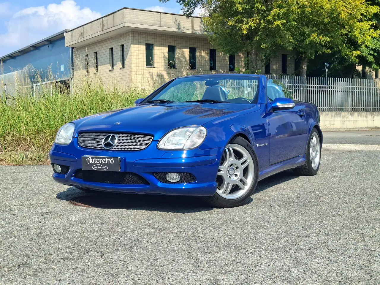 Mercedes-Benz SLK 32 AMG V6 kompressor 354 cv *ASI* *Blu linarite*, foto 1