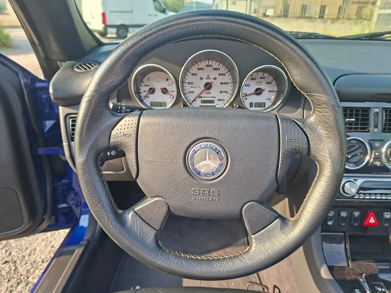 Mercedes-Benz SLK 32 AMG V6 kompressor 354 cv *ASI* *Blu linarite*, foto 10