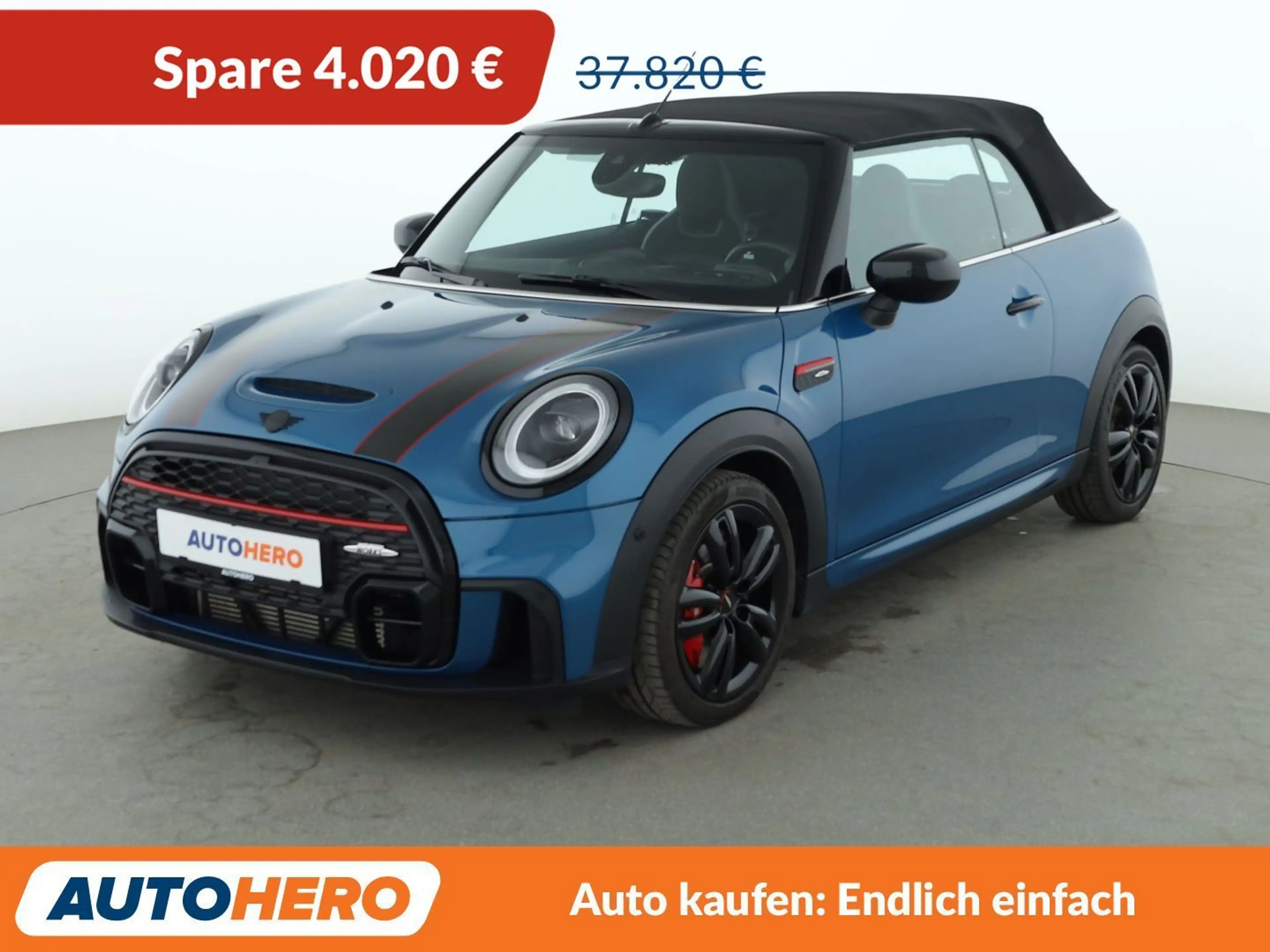 MINI John Cooper Works Cabrio John Cooper Works Aut.*NAVI*HEAD-UP*LED*ACC*CAM*
