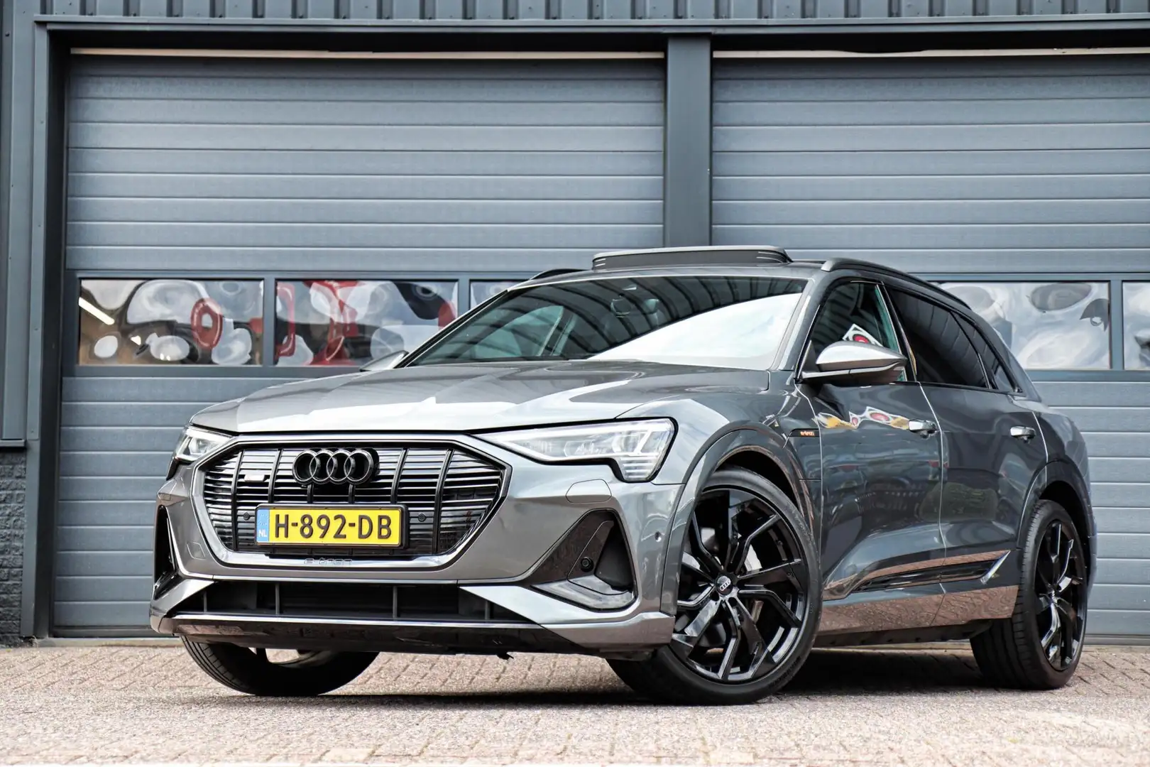 Audi e-tron 50 quattro 3x S-Line /LED/PANODAK/STOELVERW./ELEK. Gris - 1