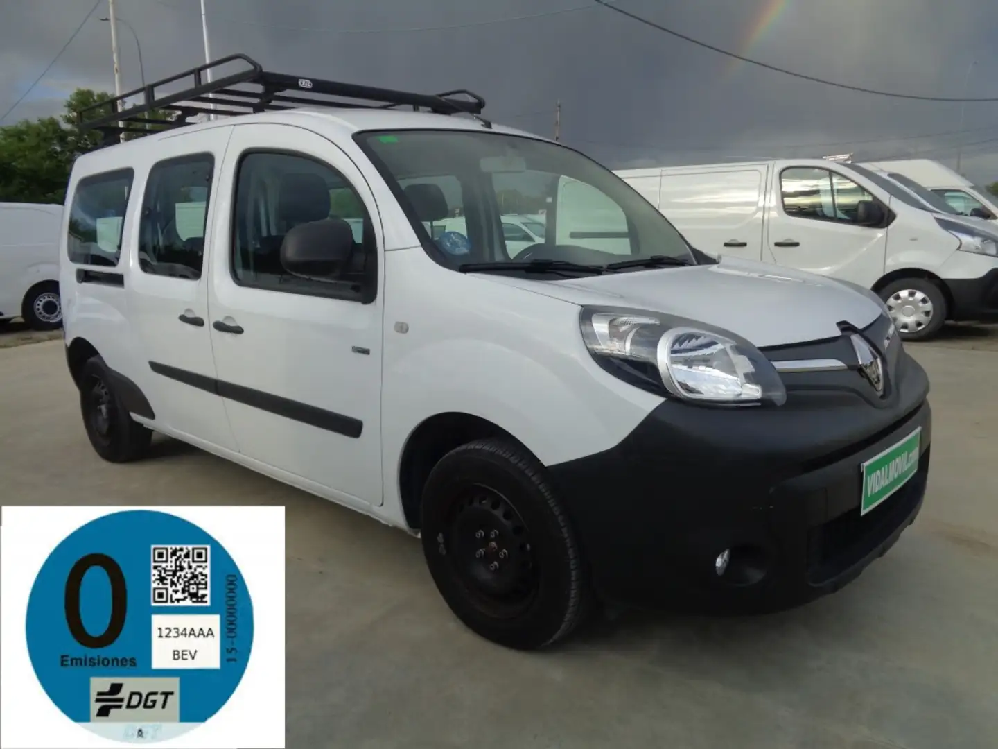 Renault Kangoo Z.E. Maxi 5pl. Blanco - 1