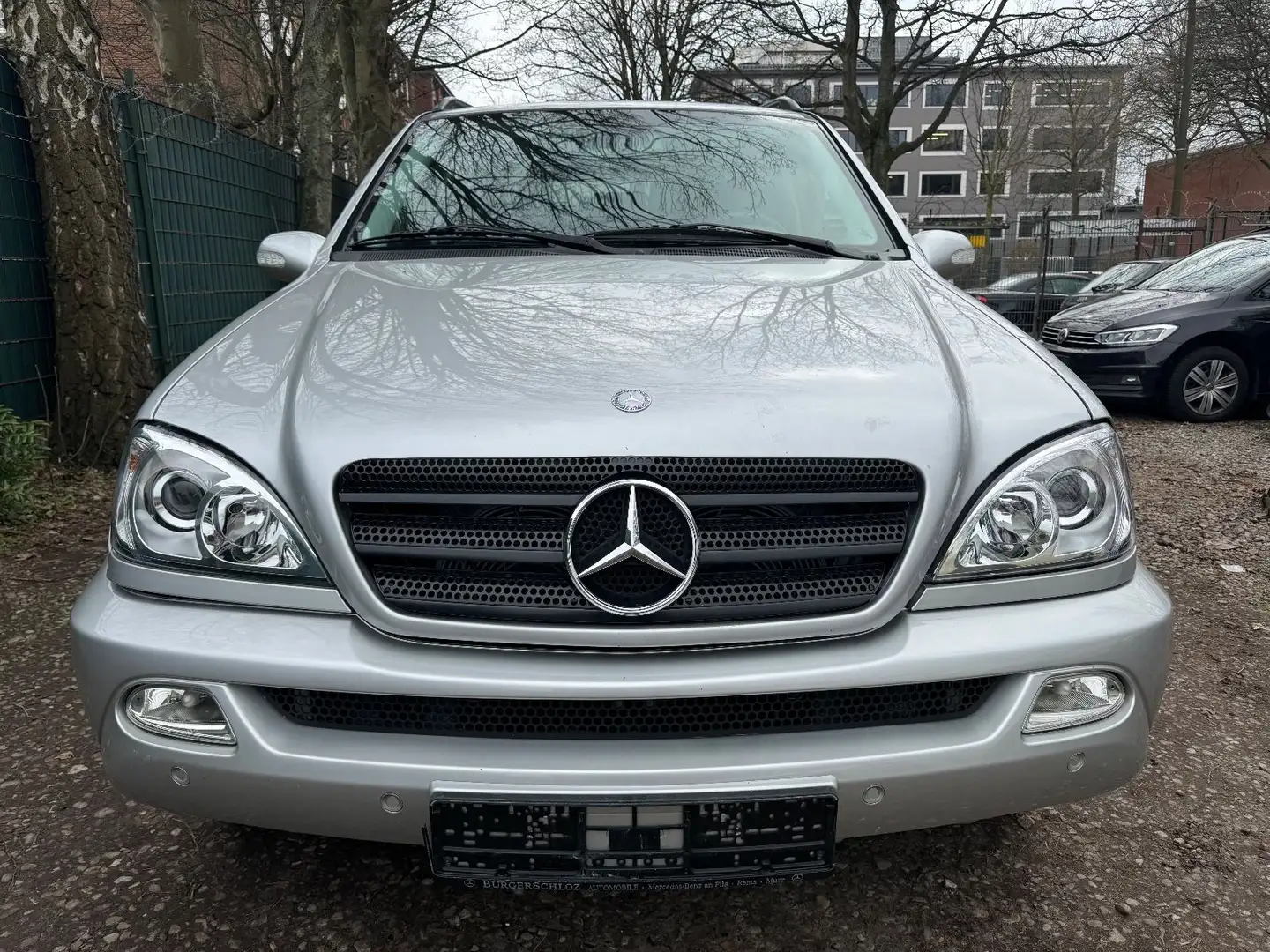 Mercedes-Benz ML 350 Glasschiebedach, Memoriesitze, §25a Srebrny - 2