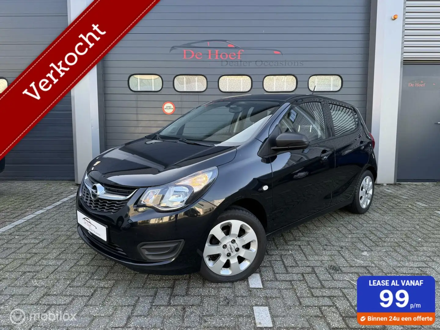 Opel Karl 1.0 ecoFLEX Cosmo ✓Airco ✓Velgen ✓Nw APK crna - 1