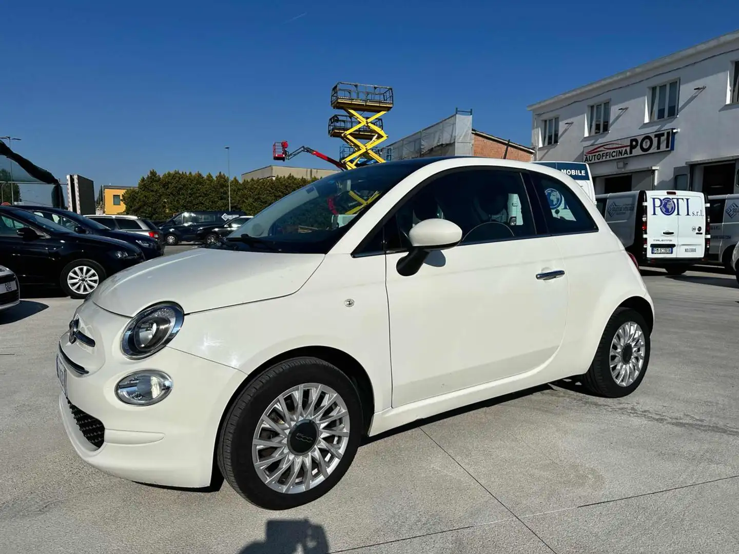 Fiat 500 1.2 Lounge OK NEOPATENTATI Bianco - 1