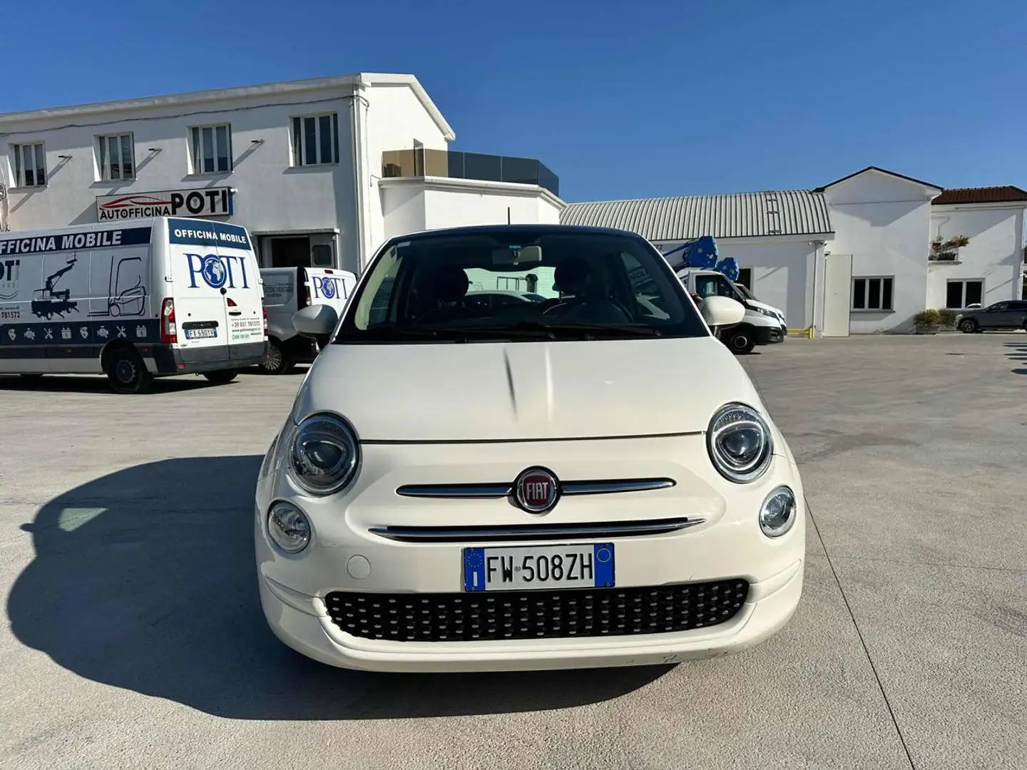 Fiat 500 1.2 Lounge OK NEOPATENTATI Bianco - 2