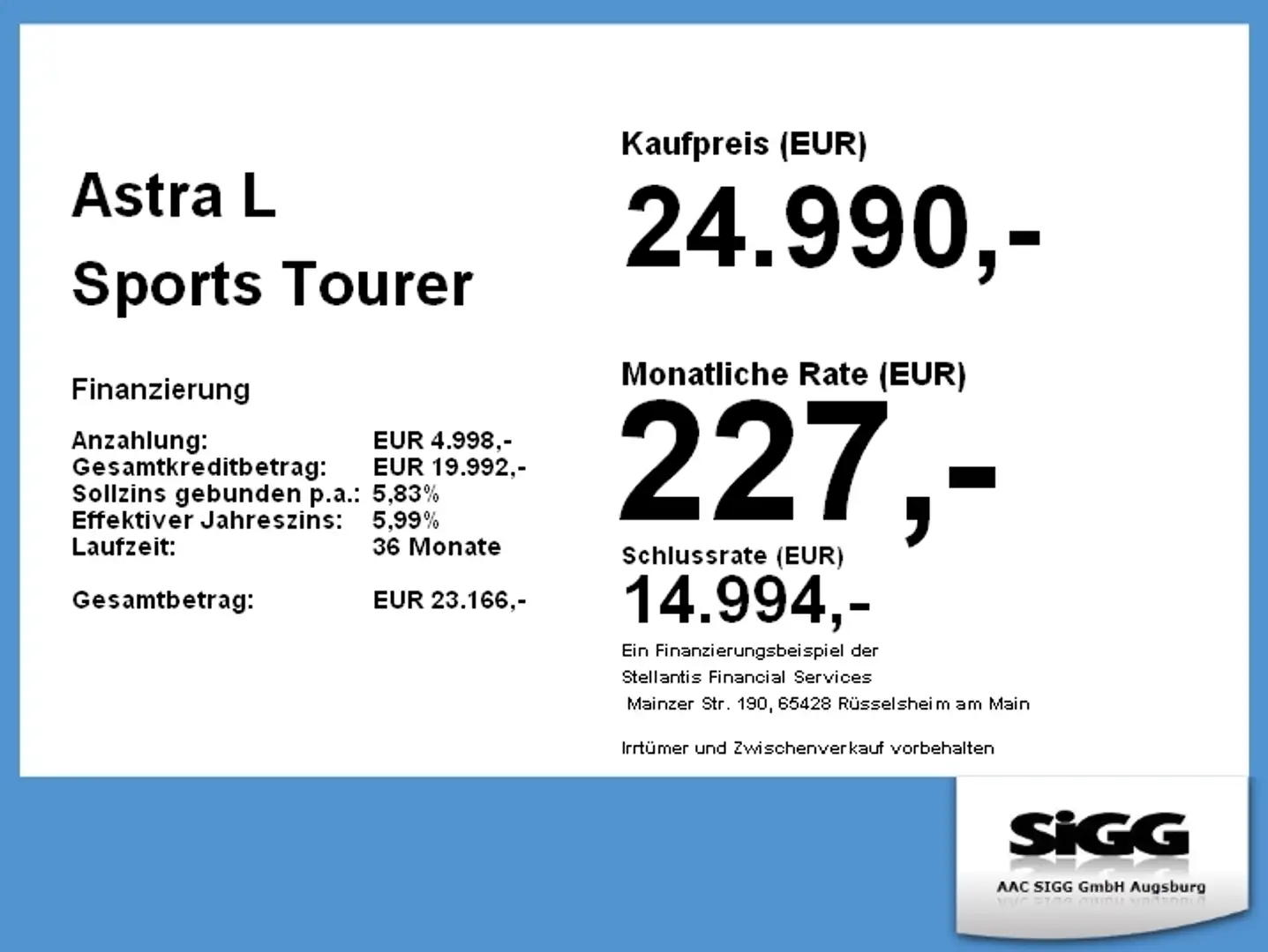 Opel Astra L Sports Tourer 1.5 D Edition NAVI PRO Noir - 2