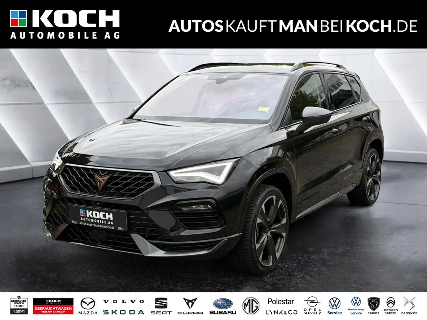 CUPRA Ateca 1.5 TSI DSG AHK LED NAVI KLIMAAUT SHZ Noir - 1