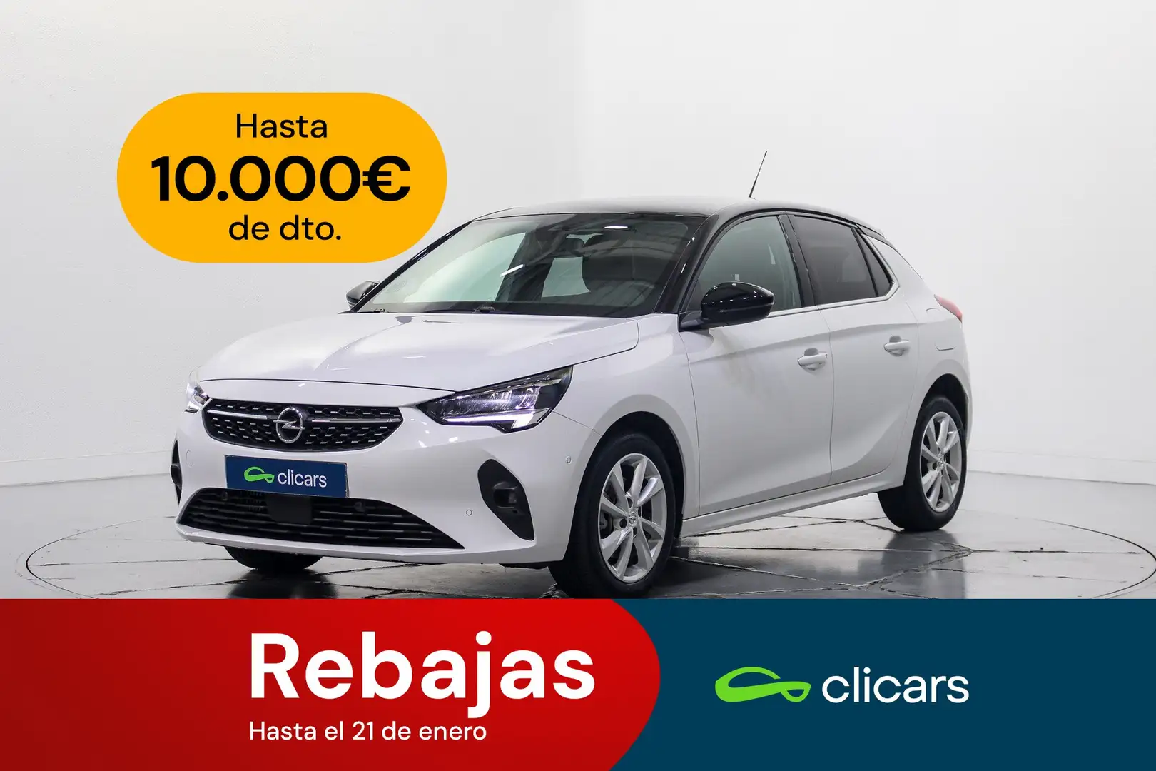 Opel Corsa 1.2T XHL S/S Elegance 100 Blanc - 1