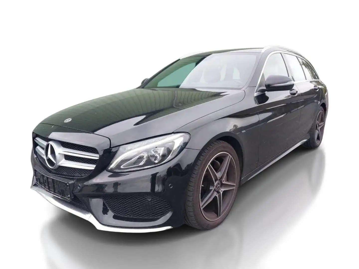 Mercedes-Benz C 160 T AMG LED*Navi*PDV*Leder Noir - 2