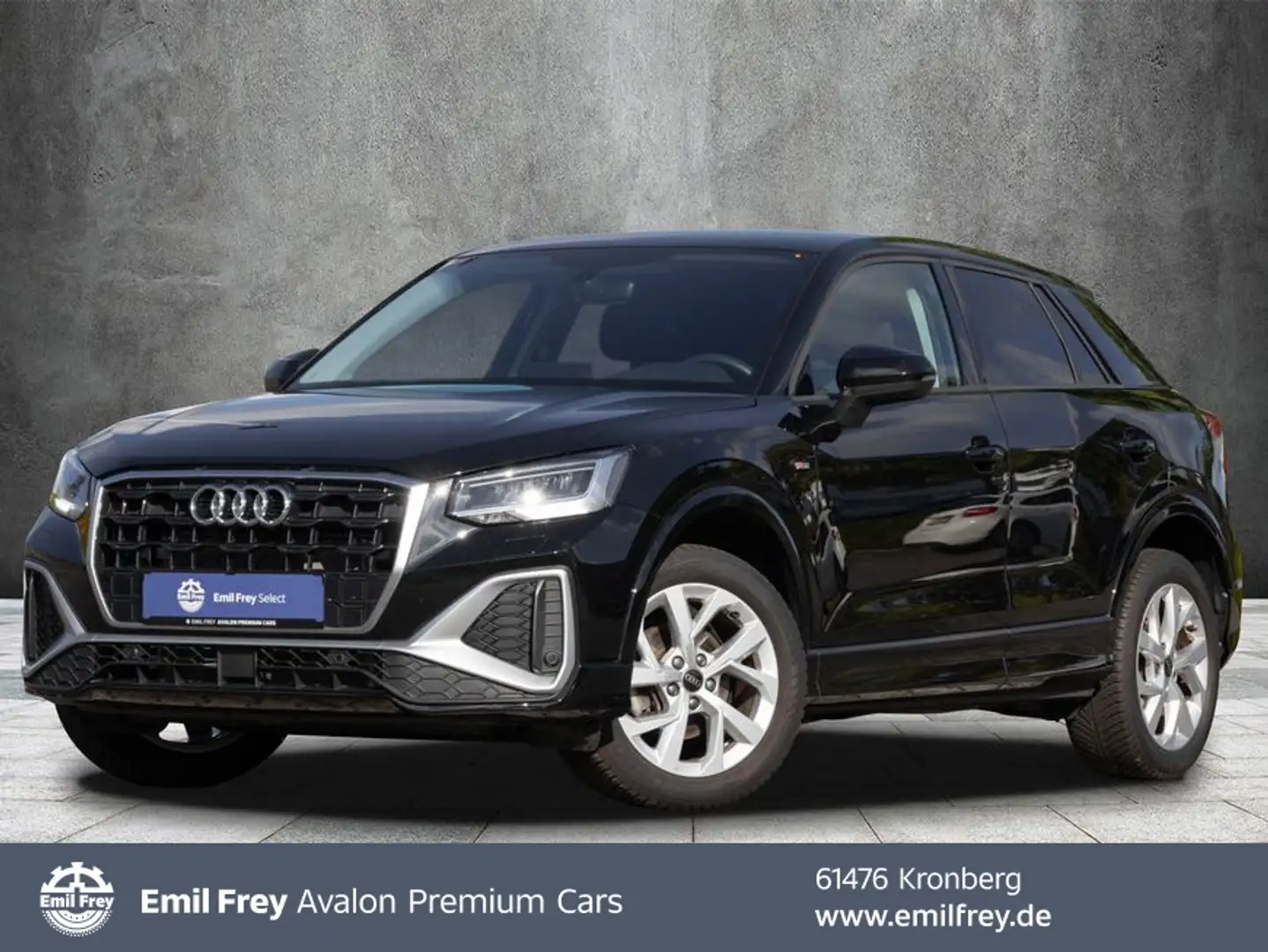 Audi Q2 35 TFSI S tronic S line Zwart - 1