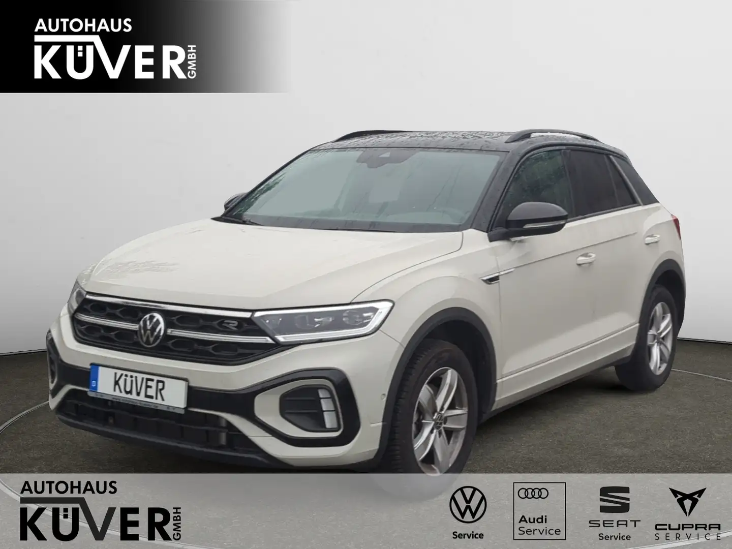 Volkswagen T-Roc R-Line 1,5 TSI DSG Navi+Pano+AHK+Matrix Grau - 1