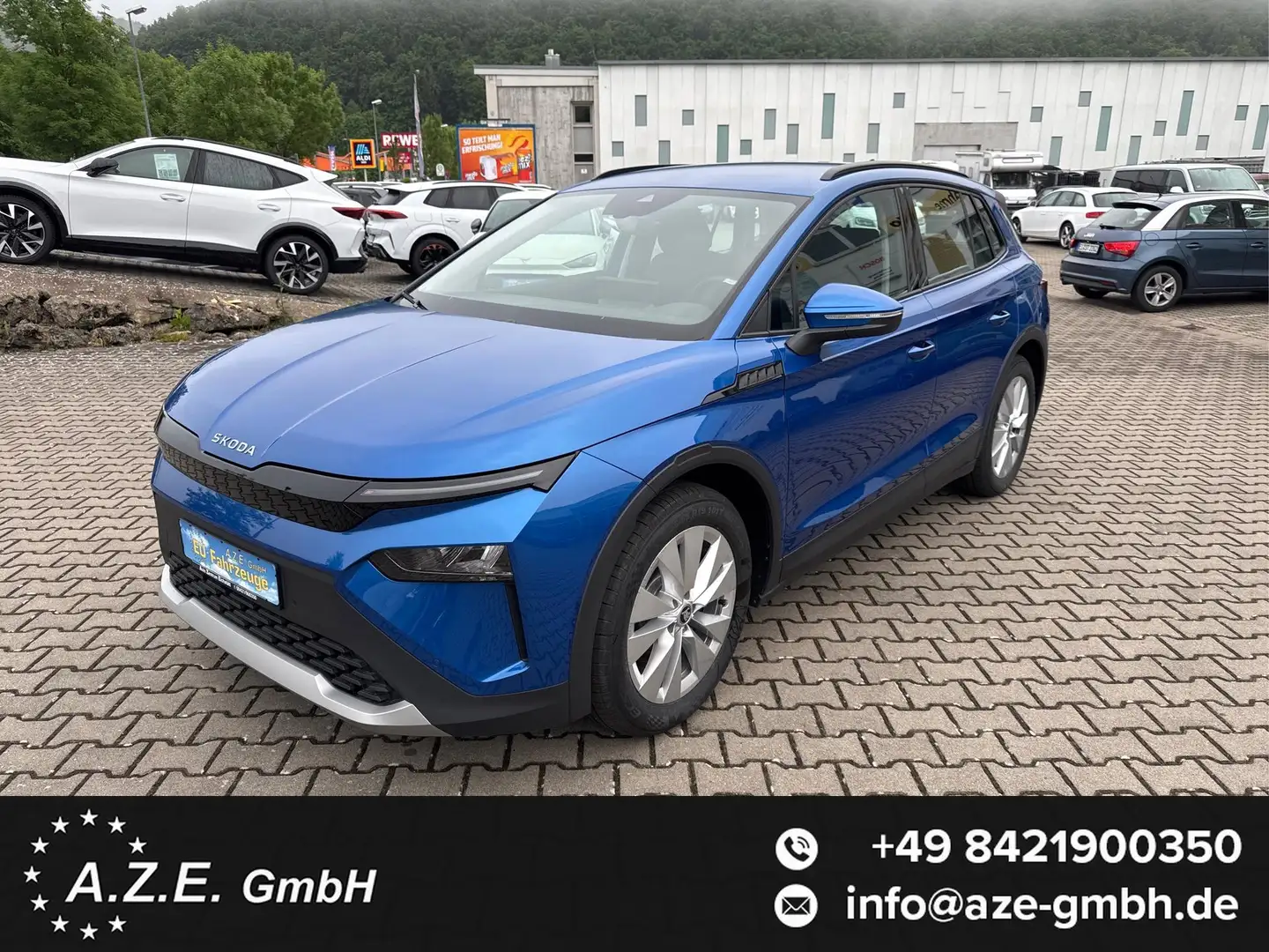 Skoda Elroq Essence 50 *AHK*LED*NAVI*PDC*KAMERA*SH* 125 kW ... Blau - 1
