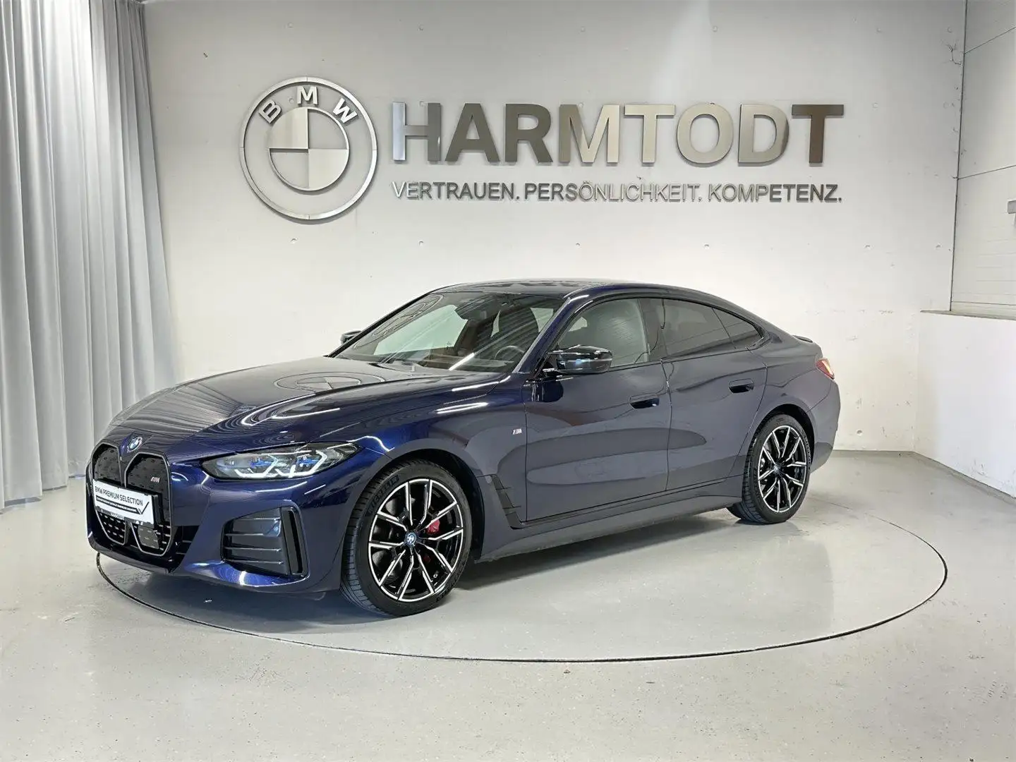 BMW i4 M50 xDrive Gran Coupé Bleu - 1