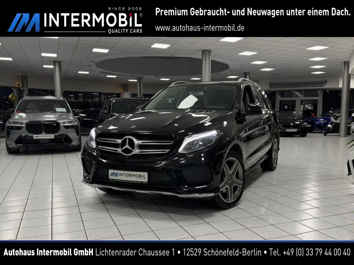 Mercedes-Benz GLE 350 d 4M*AMG*Airmatic*Leder*Navi*AHK* Schwarz - 1