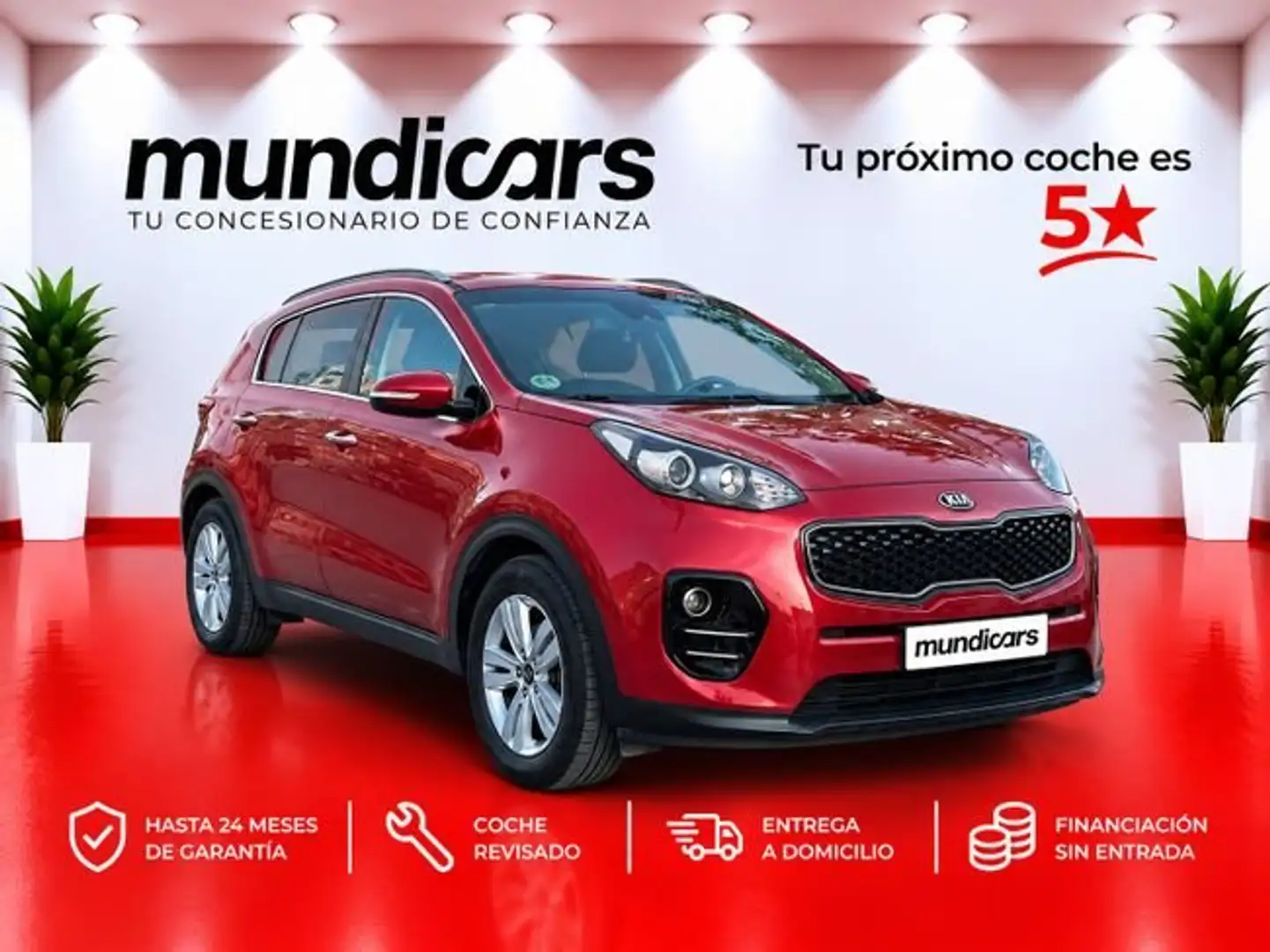 Kia Sportage 1.6 GDi 97kW (132CV) Drive 4x2 Rojo - 1