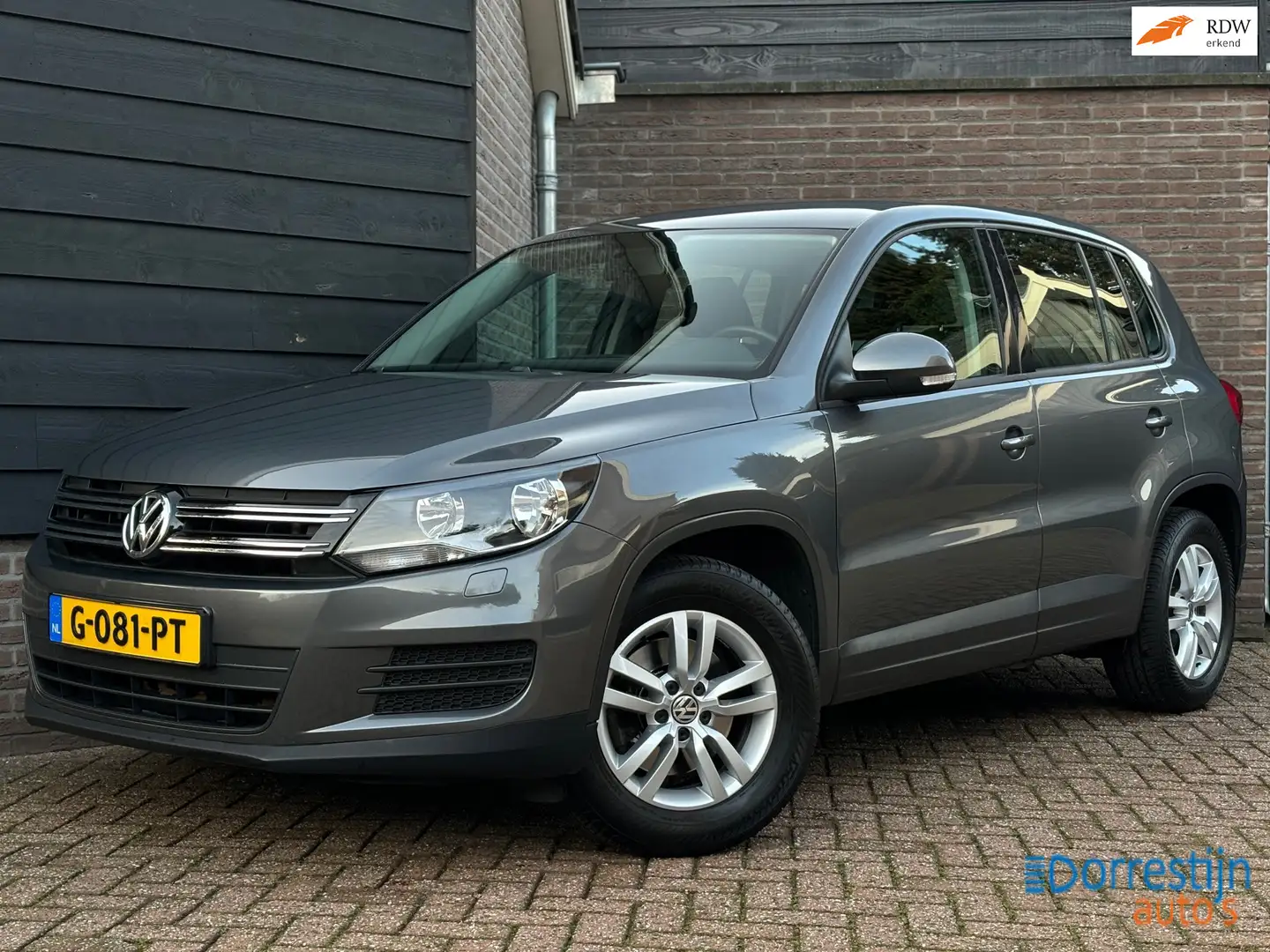 Volkswagen Tiguan 1.4 TSI Sport&Style | Trekhaak | Navi | PDC | Crui Gris - 1