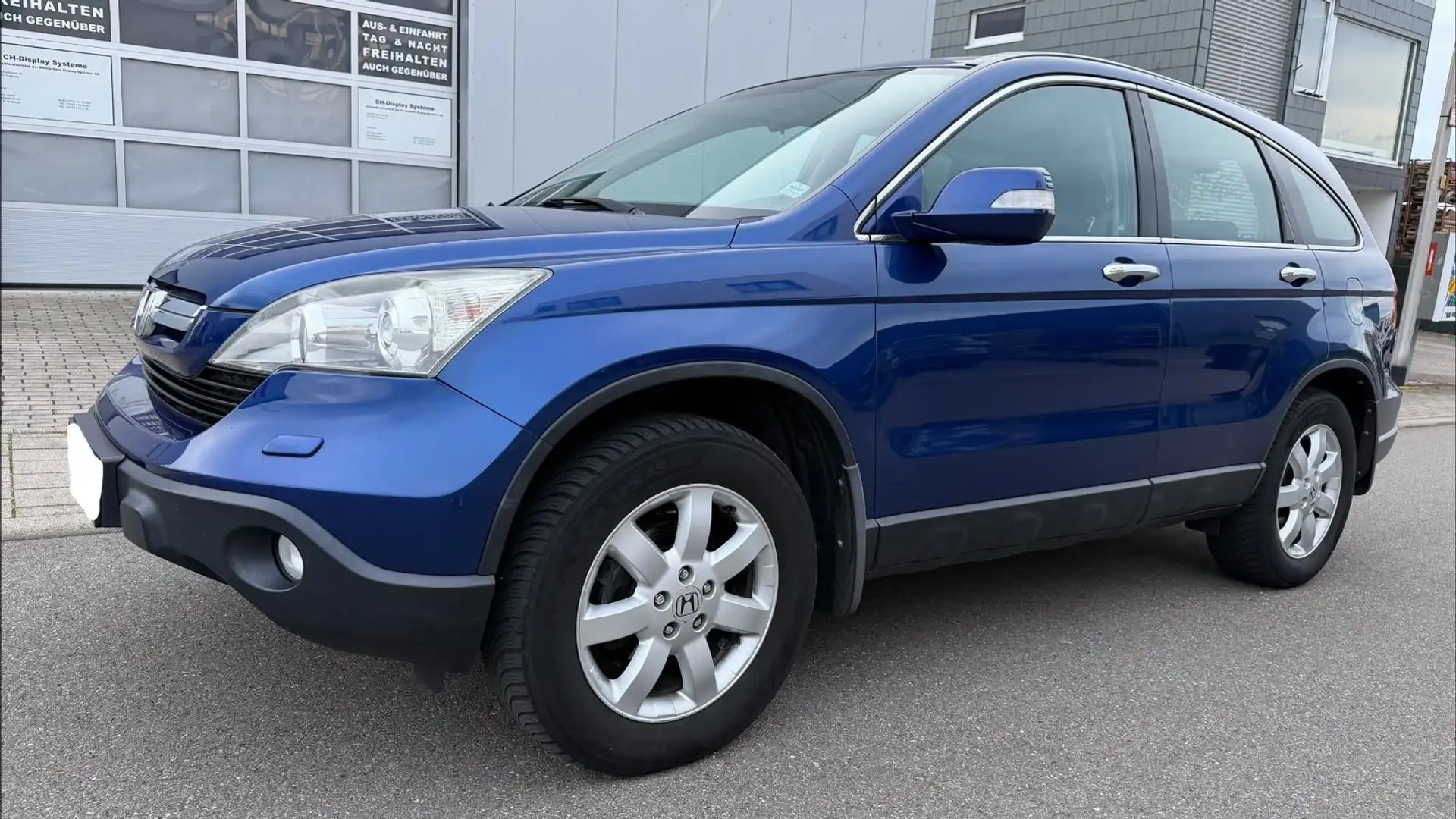 Honda CR-V 2.0 150PS AUTOMATIK TÜV,KLIMA,NAVI,BI-XENON Bleu - 1