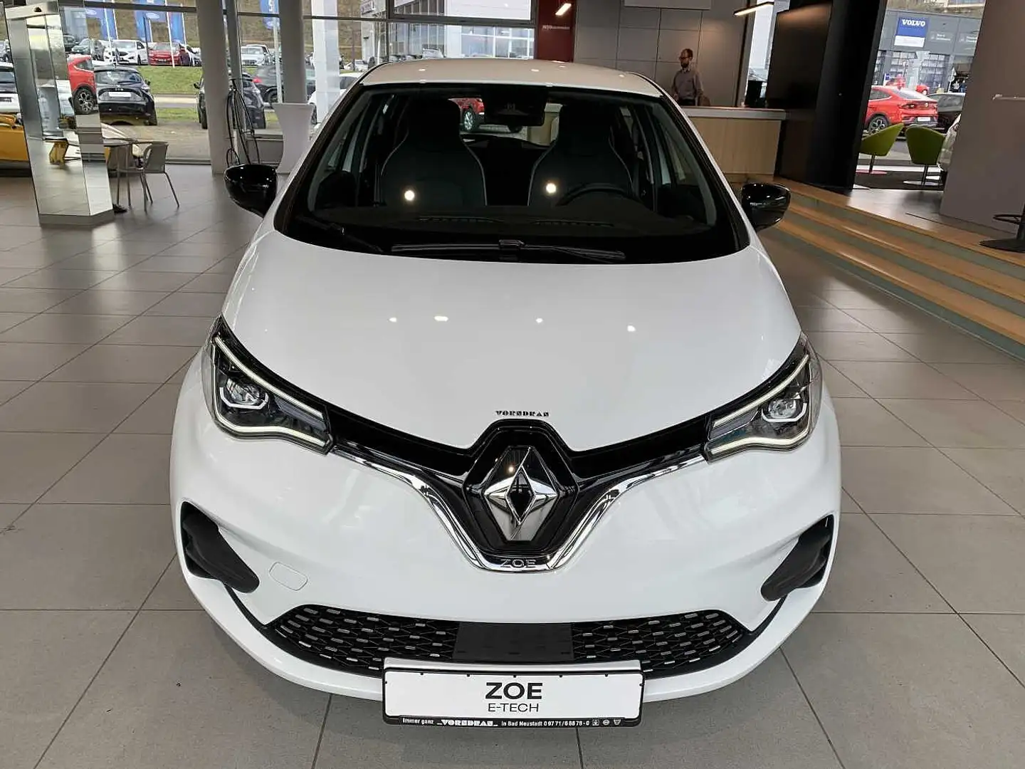 Renault ZOE EVOLUTION EV50 R110 CCS Alu17' Navi PDC Batterieka Weiß - 2