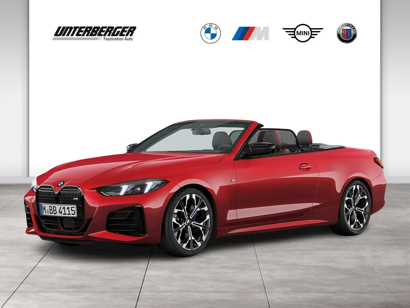 BMW 440 M440i xDrive Cabrio ACC 360° HUD HK DA-Pro PA+ Rot - 1