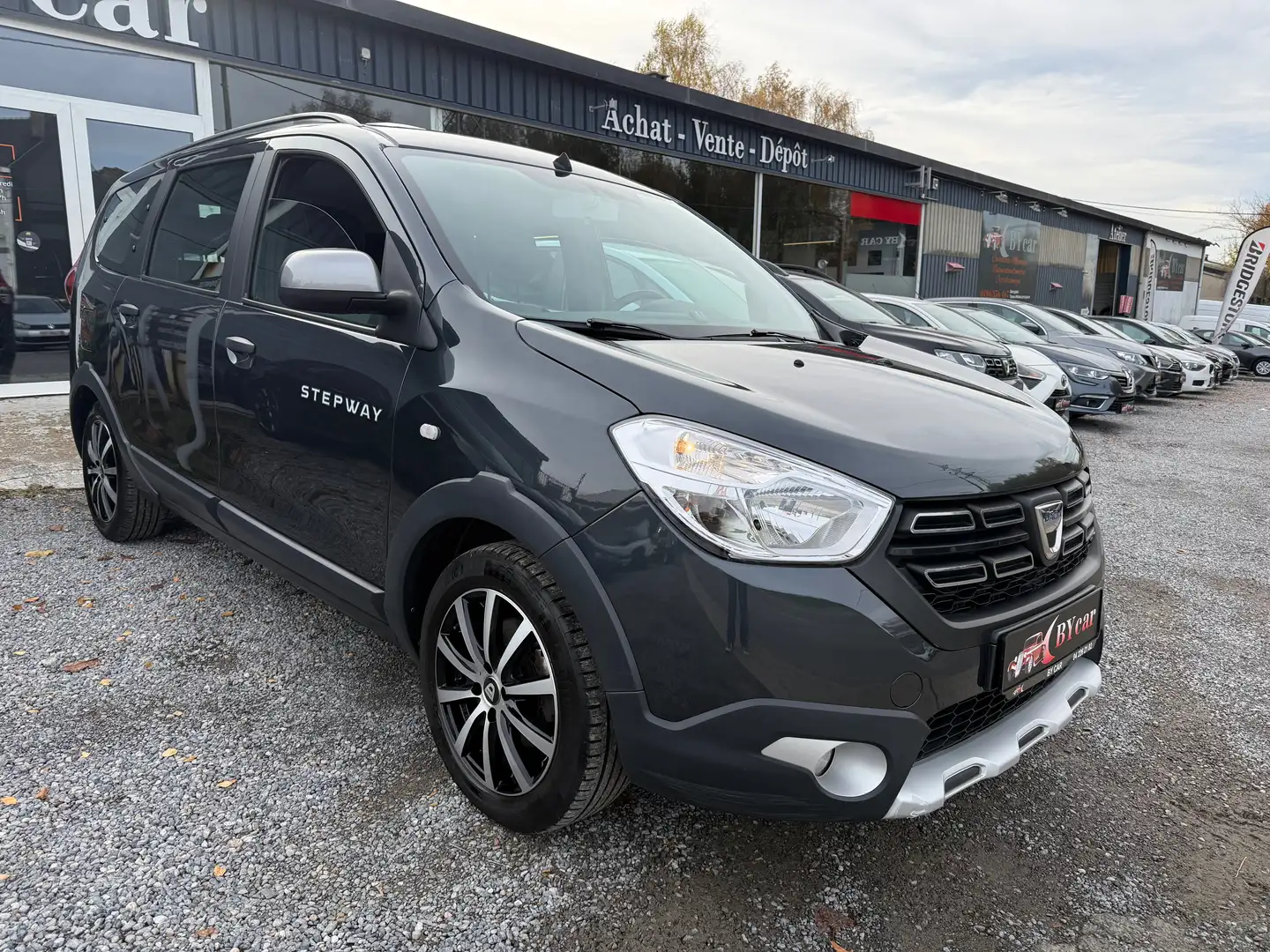 Dacia Lodgy Stepway 1.3 TCe 7 PLACES *GARANTIE 2 ANS* Gris - 2