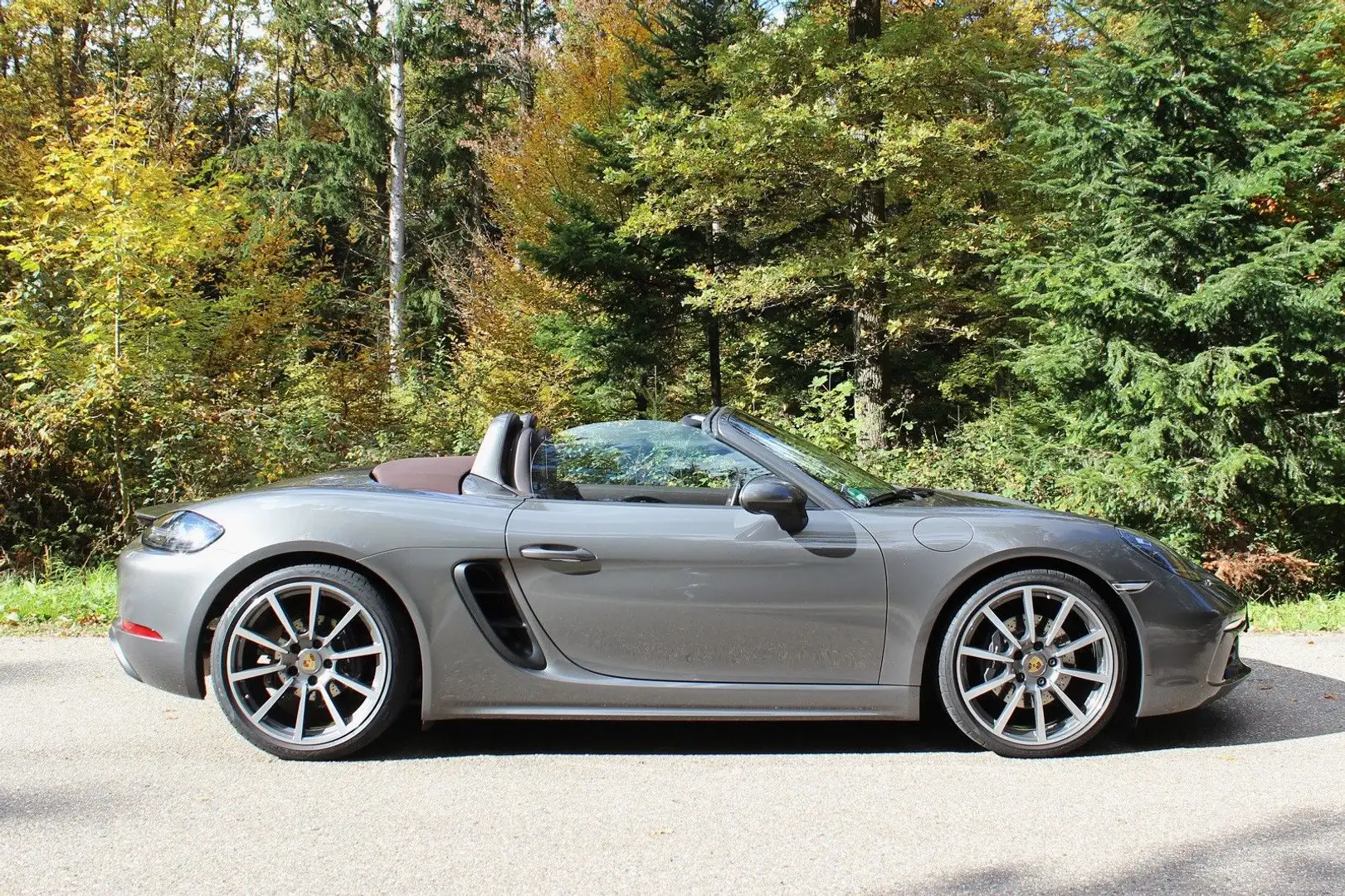 Porsche Boxster 718 Boxster PDK | Chrono | PDLS | BOSE | SAGA | Grau - 2