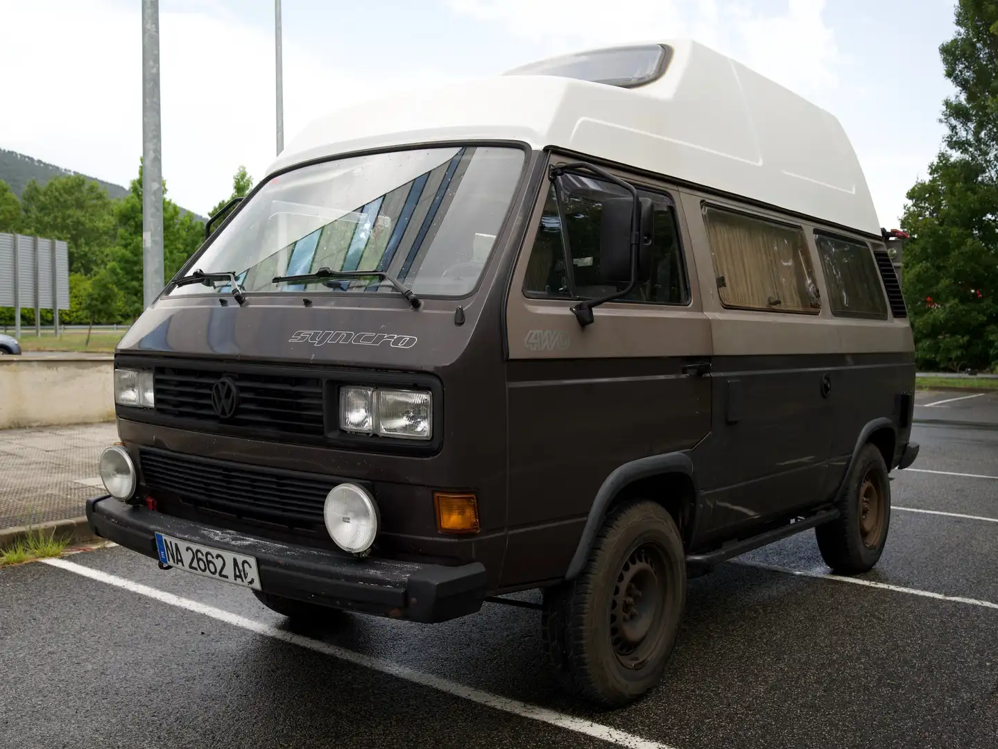 Volkswagen T3 Syncro Westfalia (old caravelle) Marrón - 1