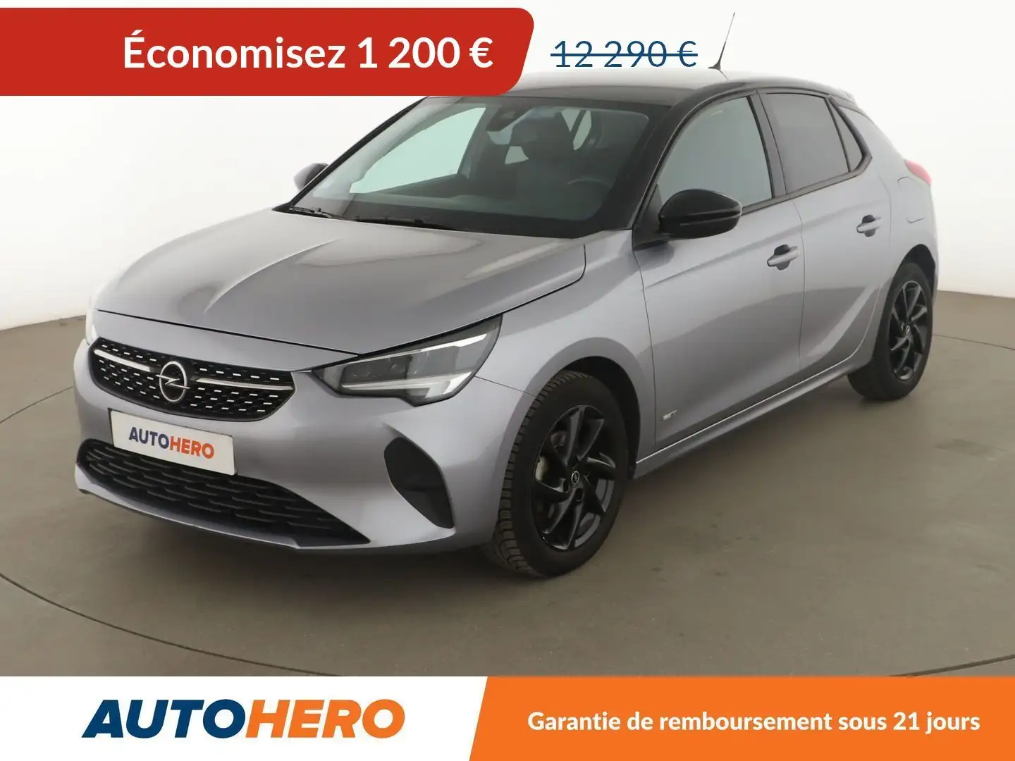 Opel Corsa 1.2 Design & Tech Gris - 1