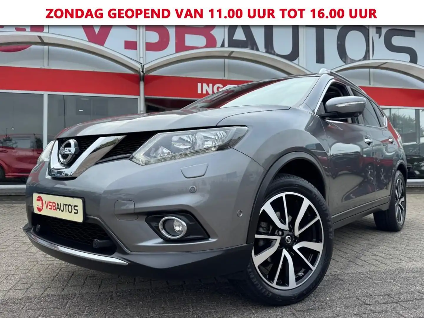 Nissan X-Trail 1.6 DIG-T 163PK LED NAVI PANO-DAK TREKHAAK CAMERA Gris - 1