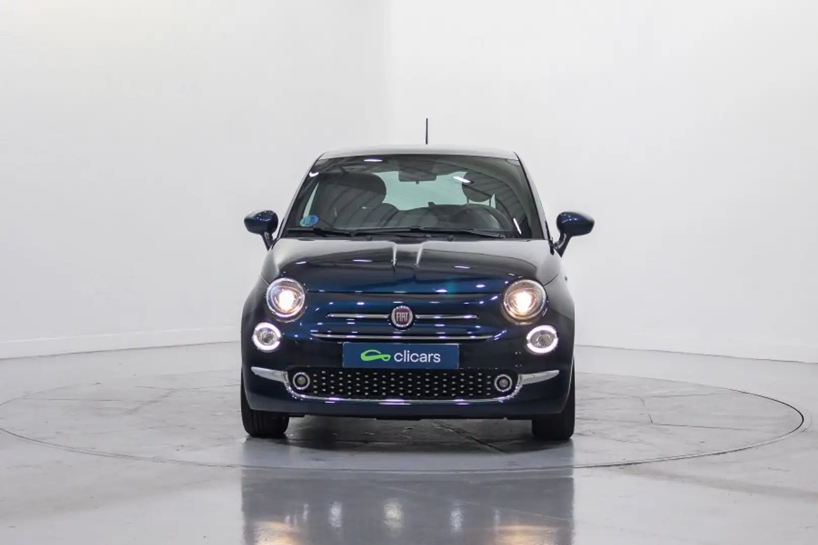 Fiat 500 1.0 Hybrid Monotrim 52kW Bleu - 2