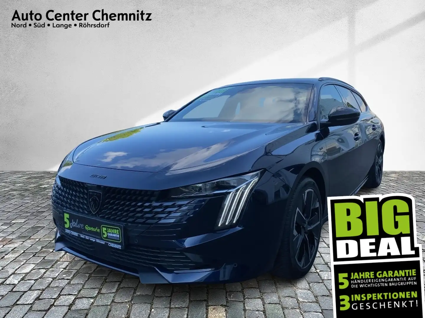Peugeot 508 SW AT8 130 GT Focal/FullLED/Leder/Navi/360° Azul - 1
