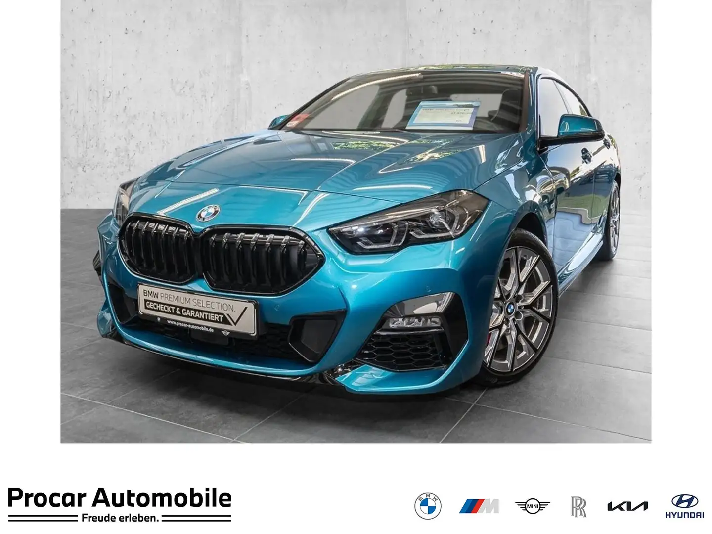 BMW 220 i Gran Coupé Sportpaket Head-Up HiFi DAB LED Blau - 1