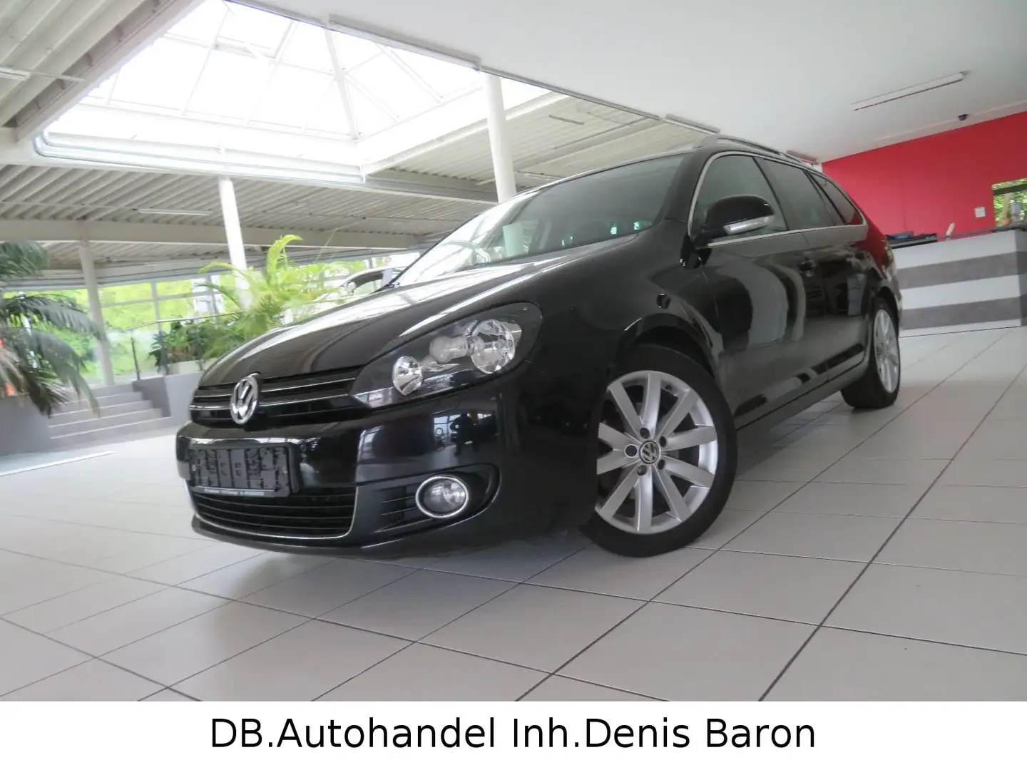 Volkswagen Golf VI Variant Highline Alcantara Pano SHZ PDC Negro - 1