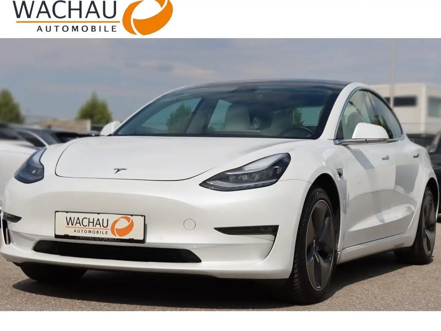 Tesla Model 3 Long Range Dual AWD *Weißes Leder* Weiß - 1