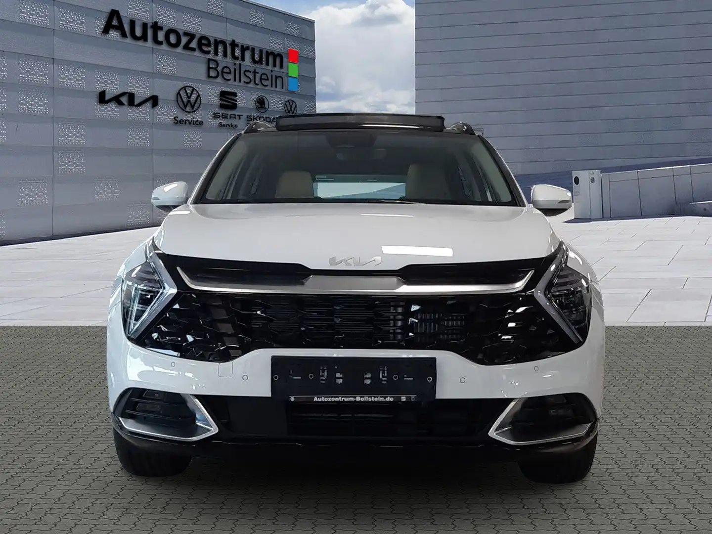 Kia Sportage 1,6 T-GDi Platinum DCT HEV Navi LED Weiß - 2