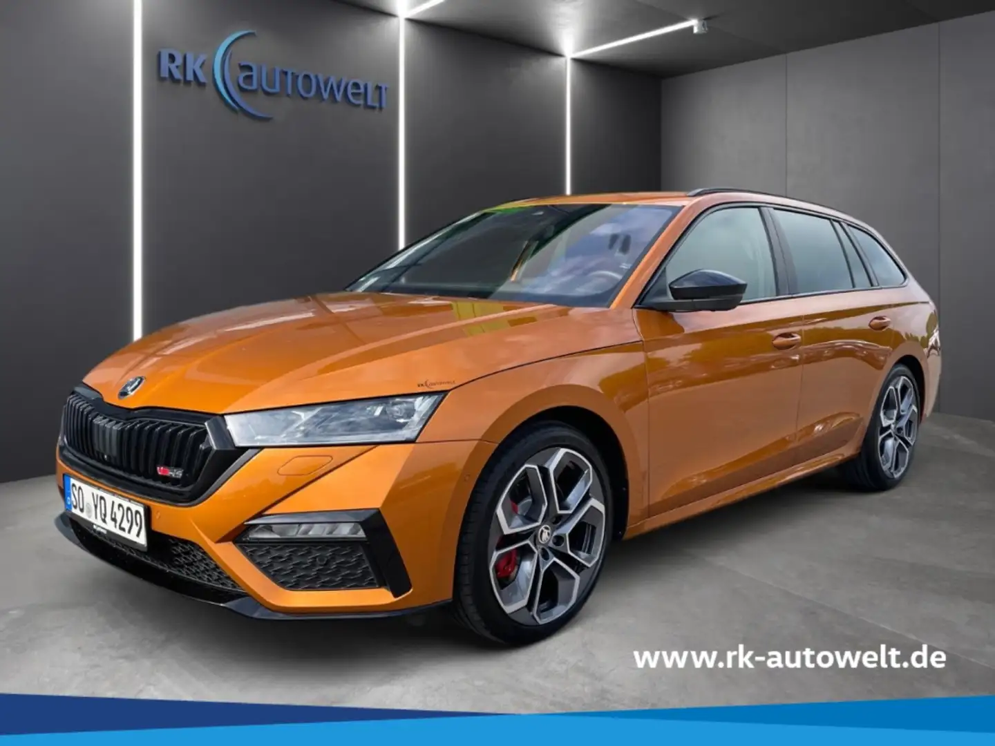 Skoda Octavia Combi RS 2.0 TSI DSG,Pano,AHK,Sportabgas Orange - 1