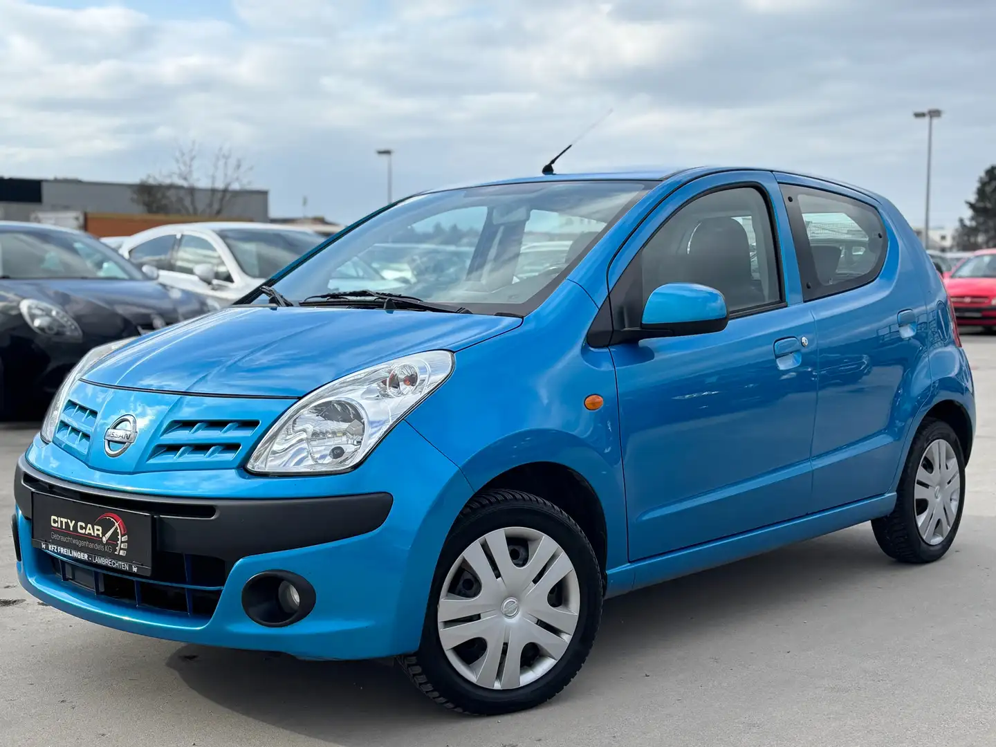 Nissan Pixo Acenta *PICKERL 04/27* Blau - 1