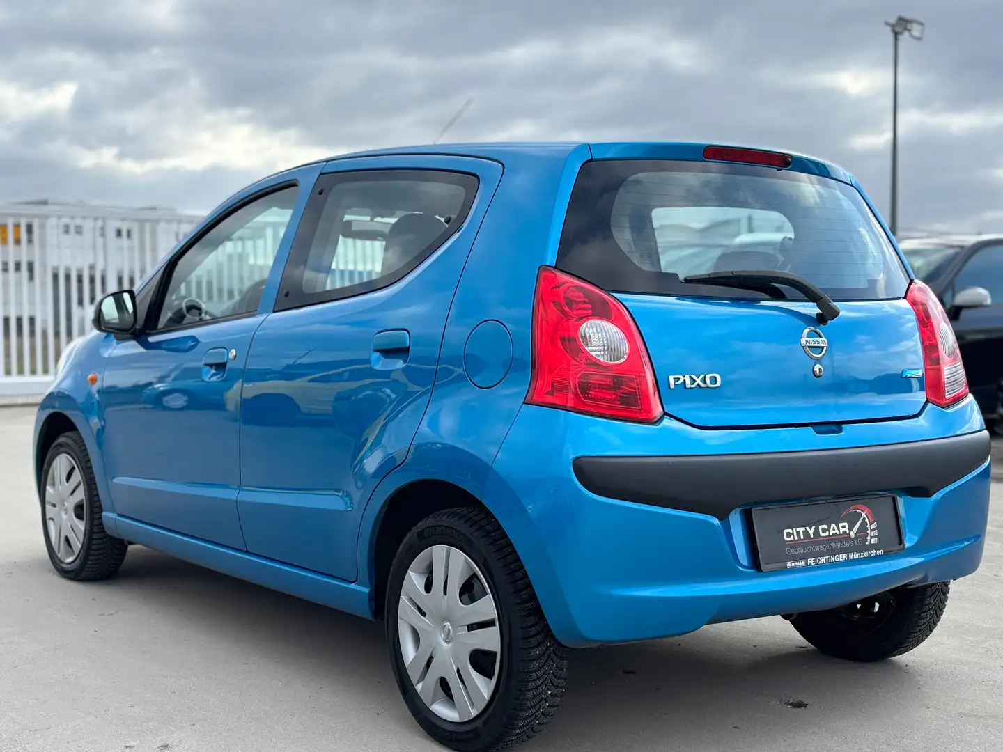 Nissan Pixo Acenta *PICKERL 04/27* Blau - 2