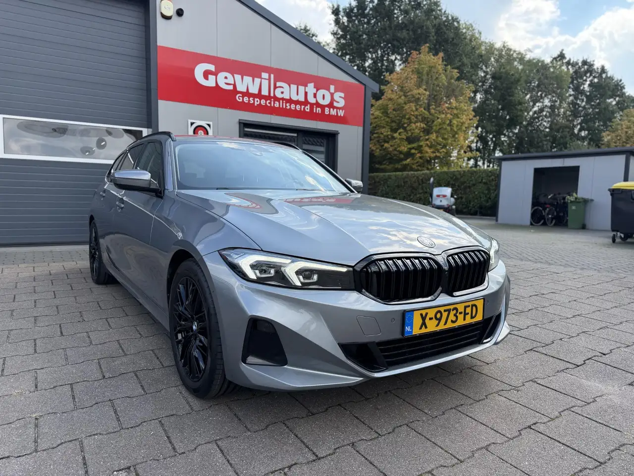 BMW 320 3-serie Touring 320e Sport Leder ShadowLine Camera, миниатюра 16