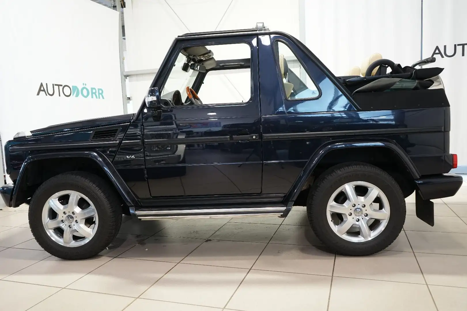 Mercedes-Benz G 350 d Cabrio 1.Hand+Dt.Fahrzeug+Unfallfrei Schwarz - 2