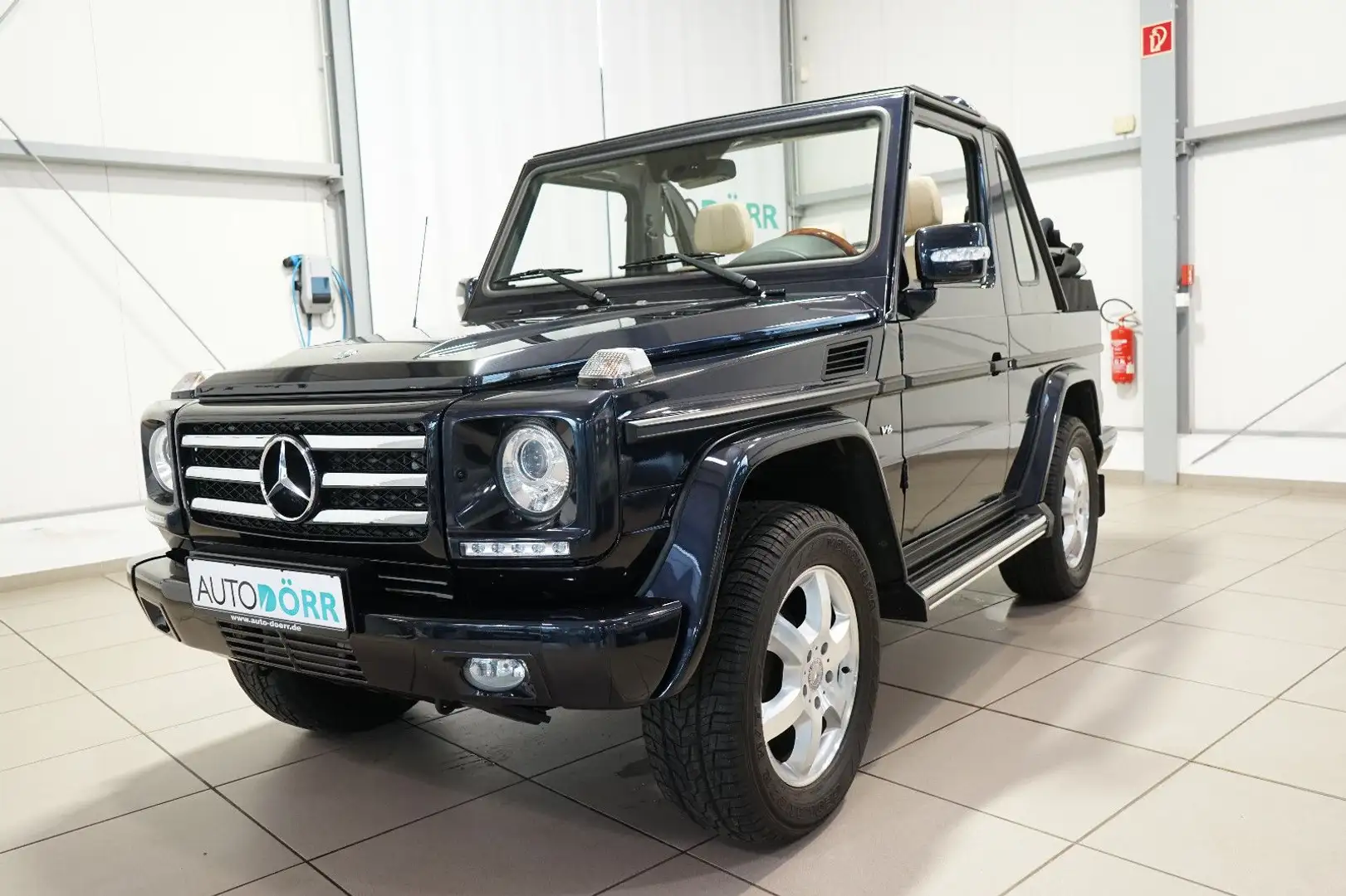 Mercedes-Benz G 350 d Cabrio 1.Hand+Dt.Fahrzeug+Unfallfrei Schwarz - 1