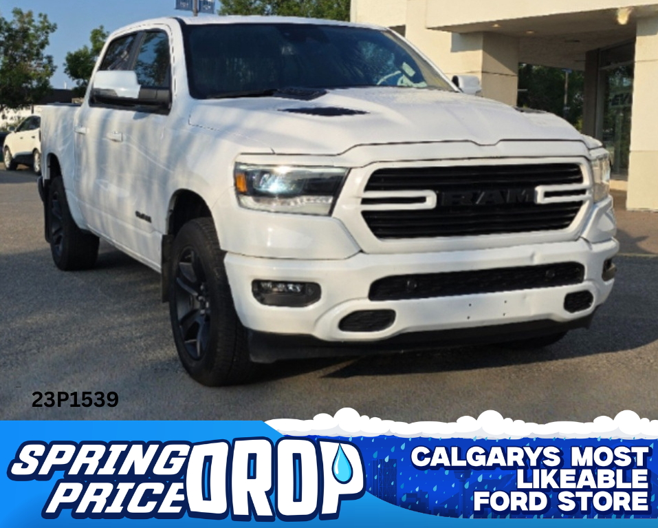 White 2023 RAM 1500 Pickup Truck Automatic