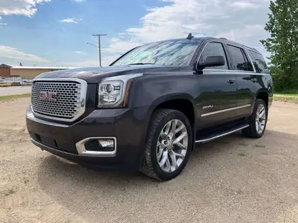 Gray 2017 GMC Yukon SUV / Crossover Four-Wheel Drive 8-Speed Automatic