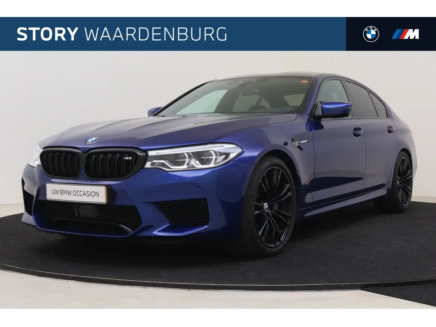 BMW M5 5 Serie Automaat / Adaptieve LED / M Multifunction Blu/Azzurro - 1