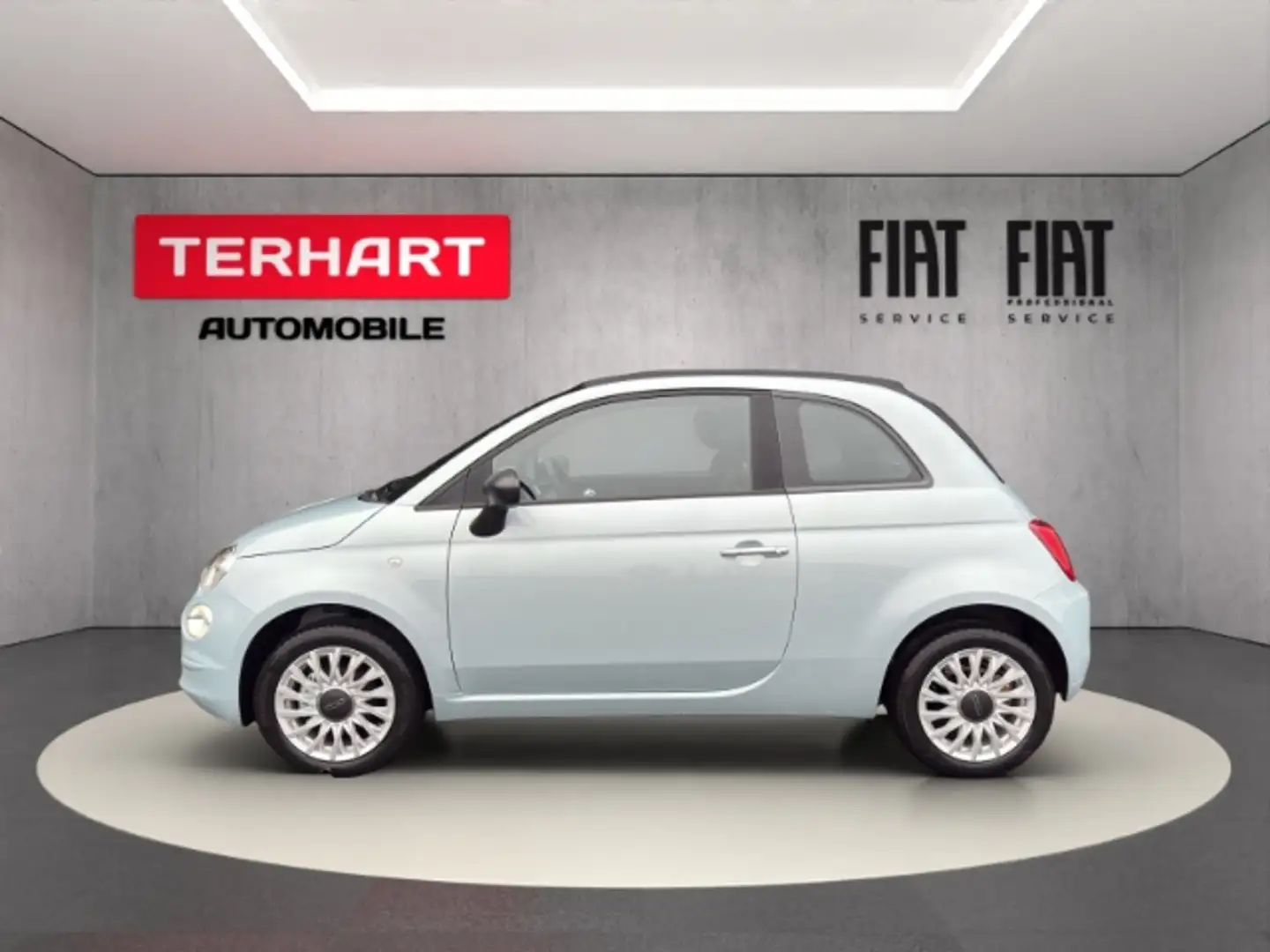 Fiat 500C 1.0 Mild Hybrid/Apple&Android/Tempomat Grün - 2