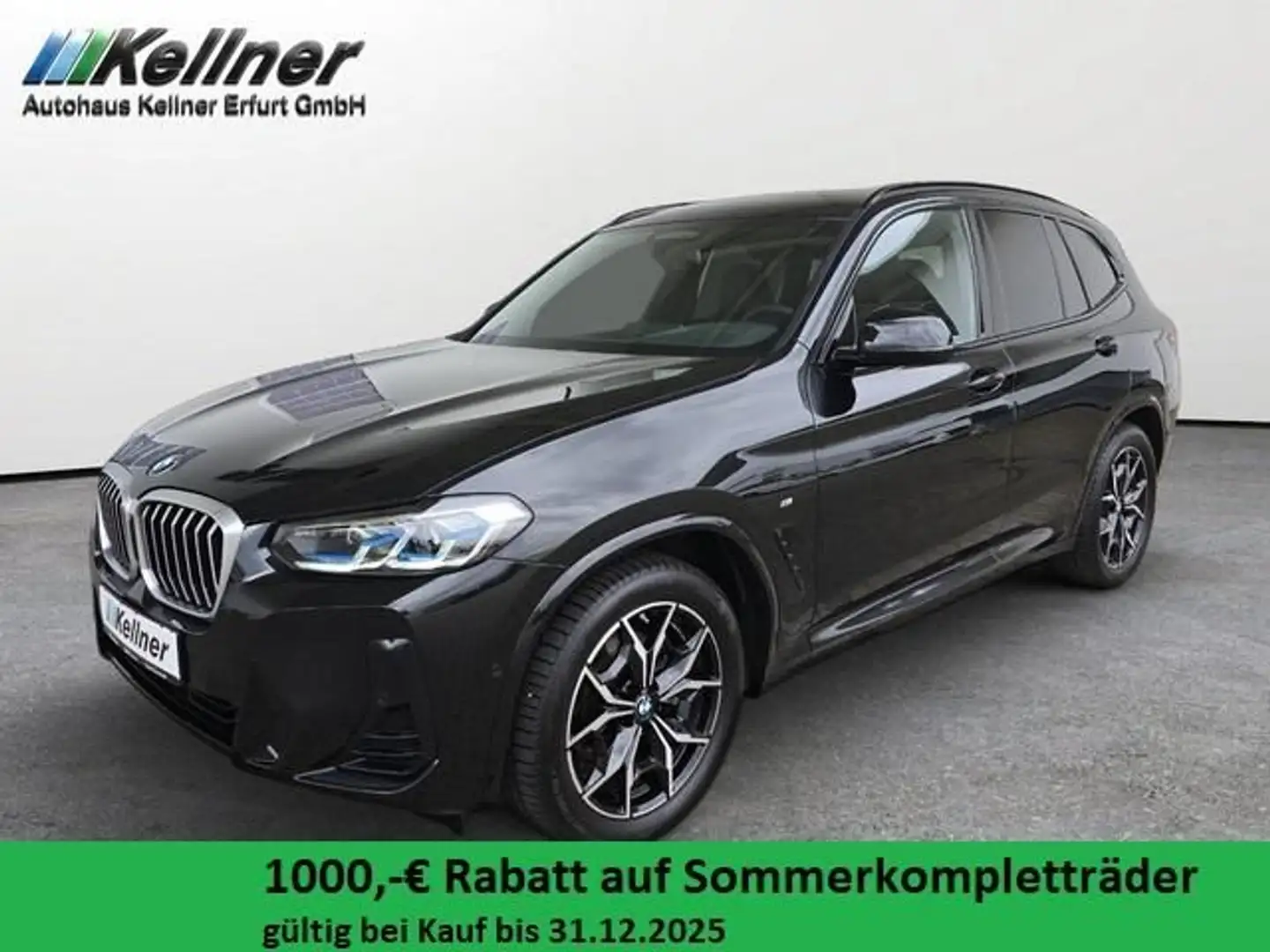 BMW X3 xDr. 20d M-Sport+AHK+Head-Up+ACC+Pano+H/K-So Schwarz - 1