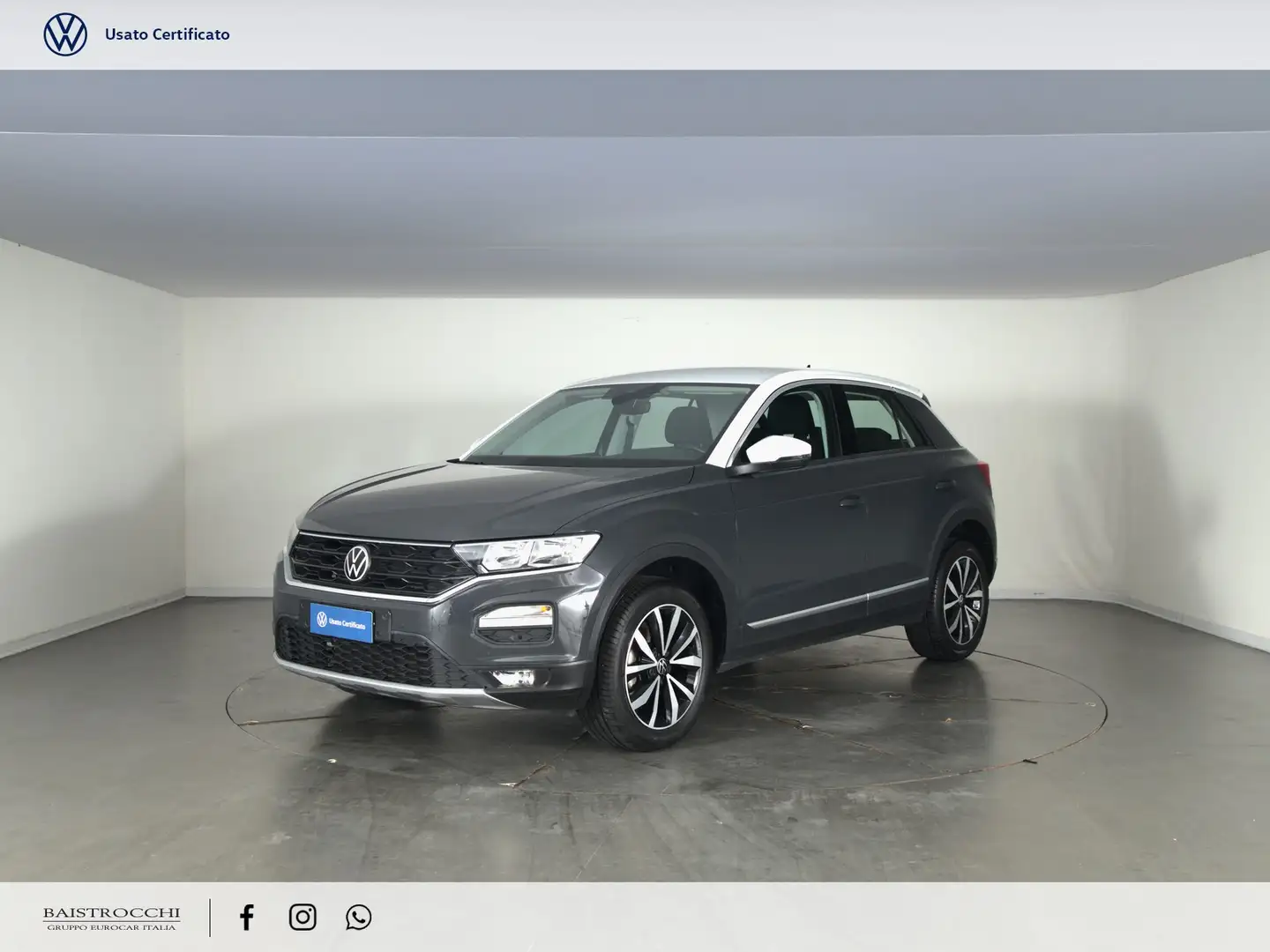 Volkswagen T-Roc 1.5 tsi business dsg Grigio - 1