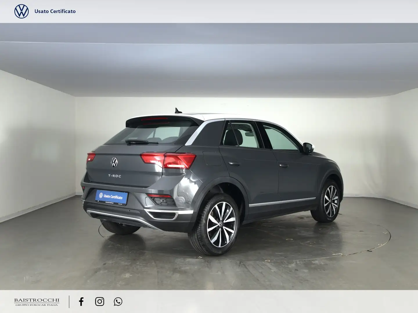 Volkswagen T-Roc 1.5 tsi business dsg Grigio - 2